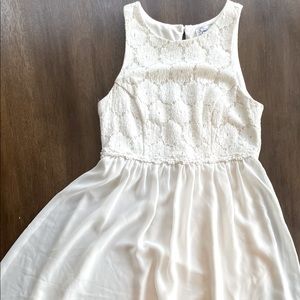 Speechless White Summer/Spring Dress Size 3